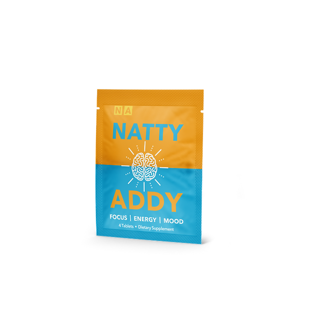 Natty Addy – Natural Focus, Energy, and Mood Enhancer (60 Tablets)