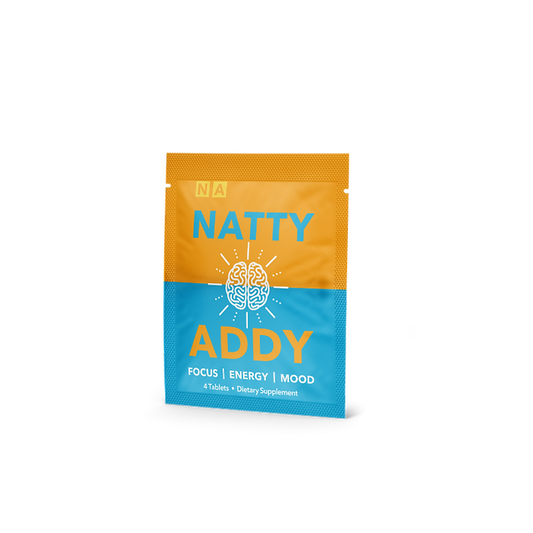 Natty Addy – Natural Focus, Energy, and Mood Enhancer (60 Tablets)