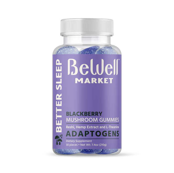 Better Sleep Blackberry Mushroom Adaptogens Gummies