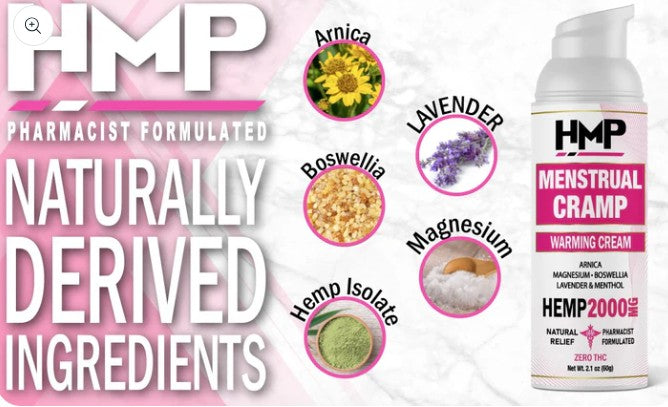 HMP BRANDS MENSTRUAL CRAMP RELIEF CREAM