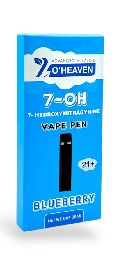 7 O'Heaven 7-OH Vape Pen – Fast-Acting Kratom Vape in 5 Flavors