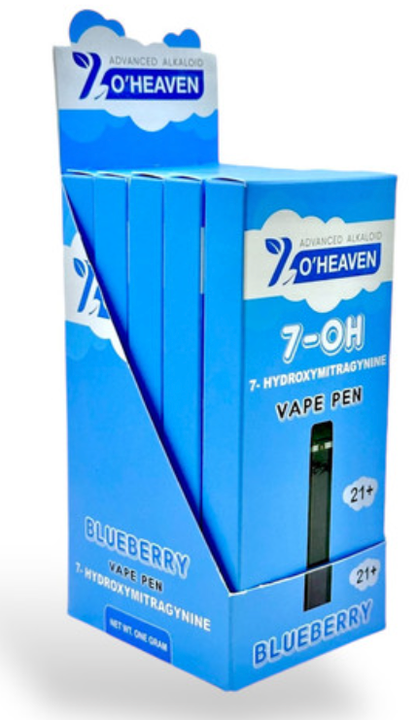 7 O'Heaven 7-OH Vape Pen – Fast-Acting Kratom Vape in 5 Flavors