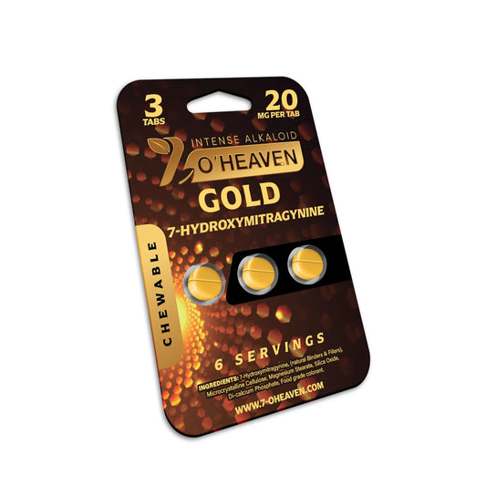 Gold 3 Count | 6 Servings | 20 MG Per Tab