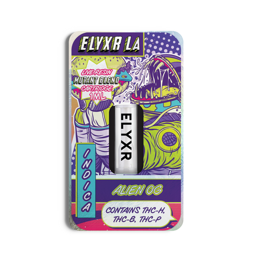 Live Resin Mutant Blend (THC-H, THC-B, & THC-P) Cartridge 1 Gram (1000mg) | ELYXR.