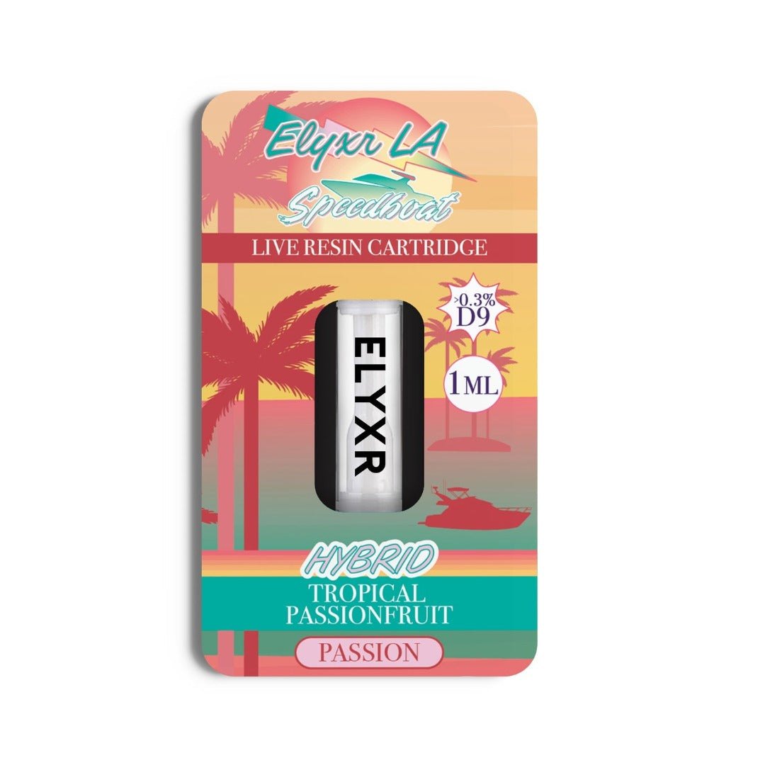 Speedboat Live Resin Cartridge 1 Gram (1000mg) | ELYXR.